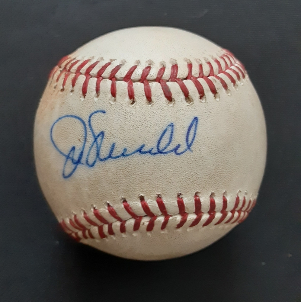 Joe Maddon signed autograph baseball Cubs Angels MLB Rawlings